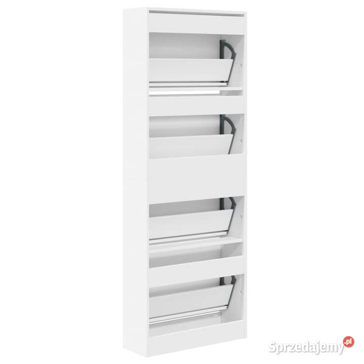Szafka na buty biała 60x21x1635 materiał Warszawa