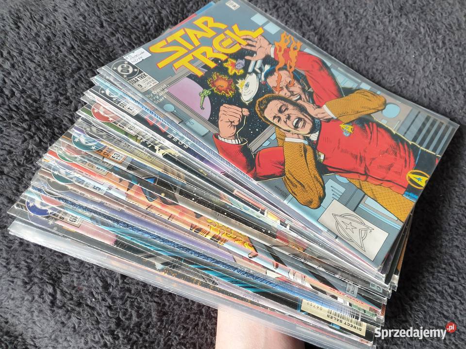 Star Trek kolekcja 20 komiksów DC 19901995 Gdynia
