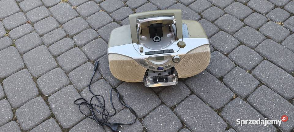 Radio magnetofon na kasety i płyty CD Swarzędz