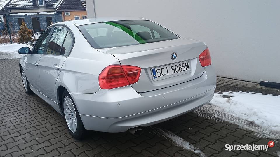 BMW 320 E 90 Benzyna bezwypadkowy serwisowany klimatyzacja śląskie Strumień