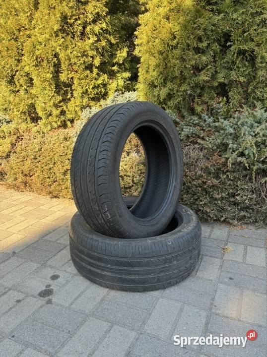 Dwie opony letnie 21555R17 dwie Mikołów sprzedam