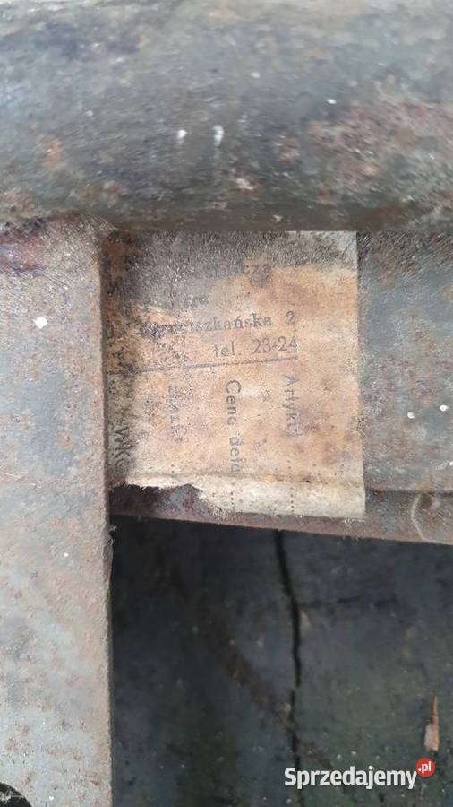 Stare zasuwy metalowe do drzwi bramy rygiel mazowieckie