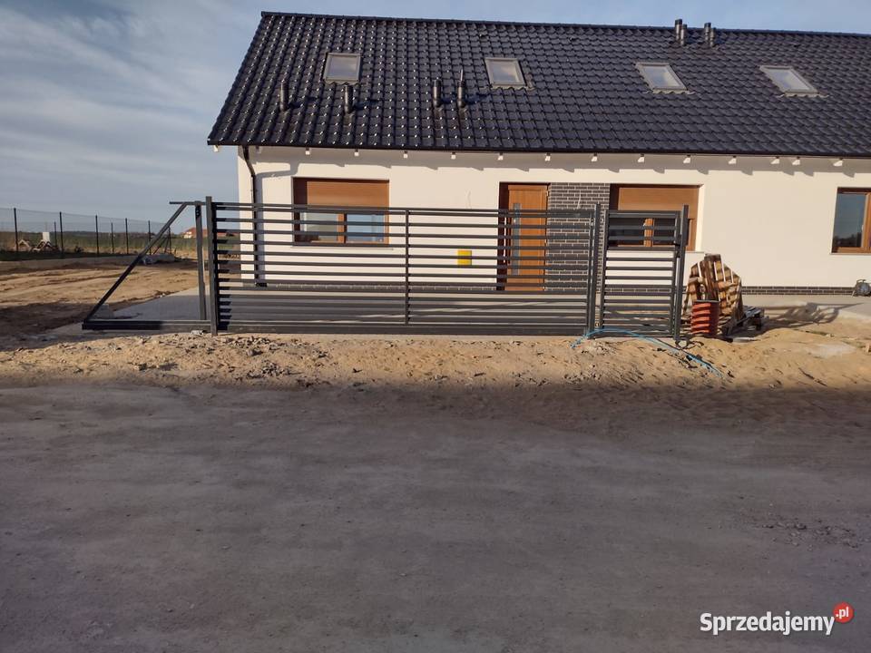 Brama przesuwna 150x400 Przytoczna