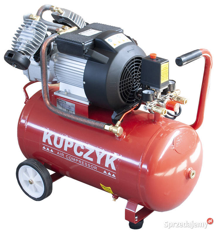 Kompresor tłokowy ZVAT50 Kupczyk zestaw KIT8 Warka