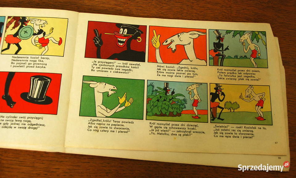 Przygody Koziołka Matołka Makuszyński Warszawa