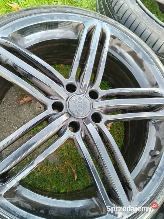 Felgi aluminiowe Audi 20 5x112 z oponami letnimi Samochodowe podkarpackie Lubaczów