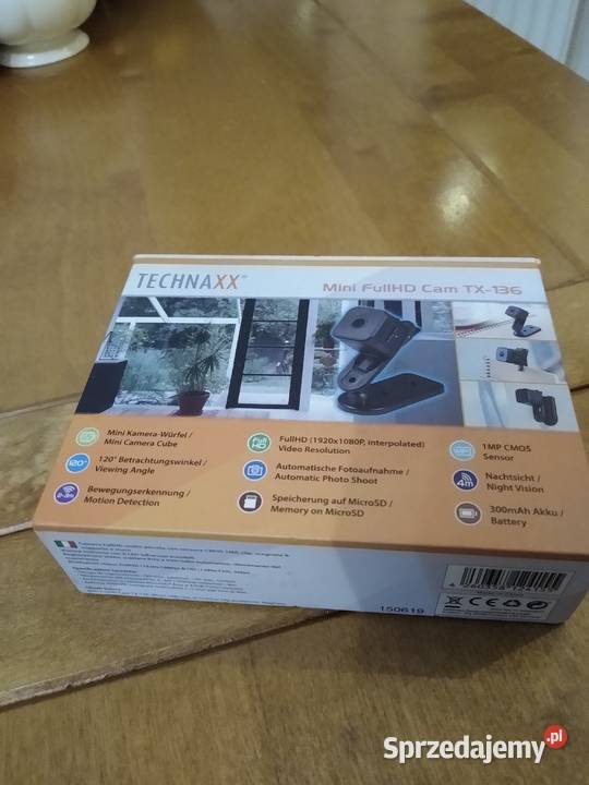 TECHNAXX MINI KAMERA FULLHD TX136 nowa i używana mazowieckie