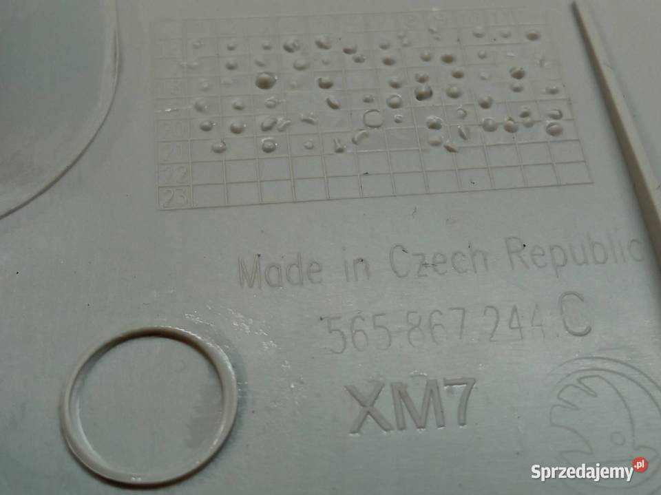 OSŁONA SŁUPKA B LEWA PRAWA KOMPLET 565867243C