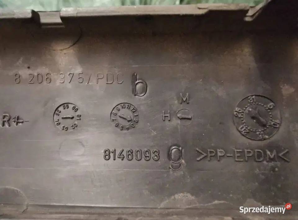 Listwa zderzaka tylnego środkowa BMW E36 śląskie Żory