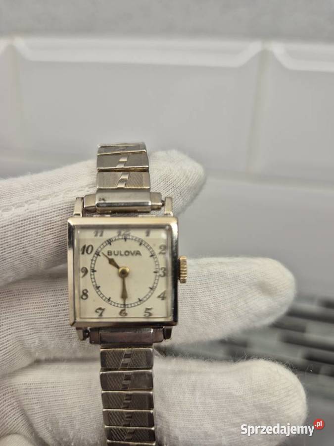 Zabytkowy zegarek damski Bulova1942r Chorzów