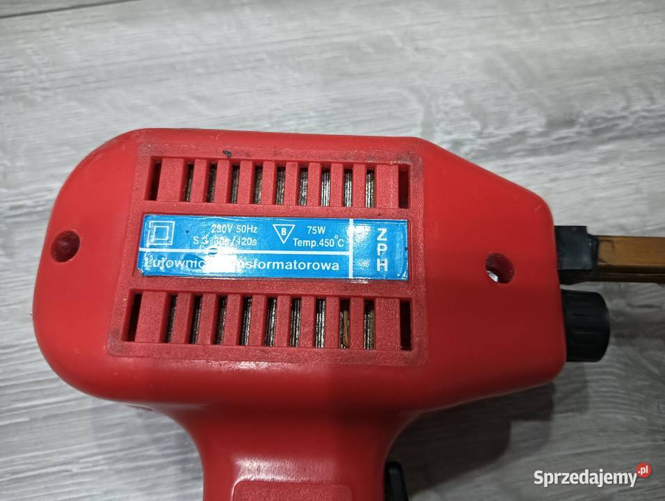 Lutownica Transformatorowa 75 W 230V mocno dolnośląskie Wałbrzych