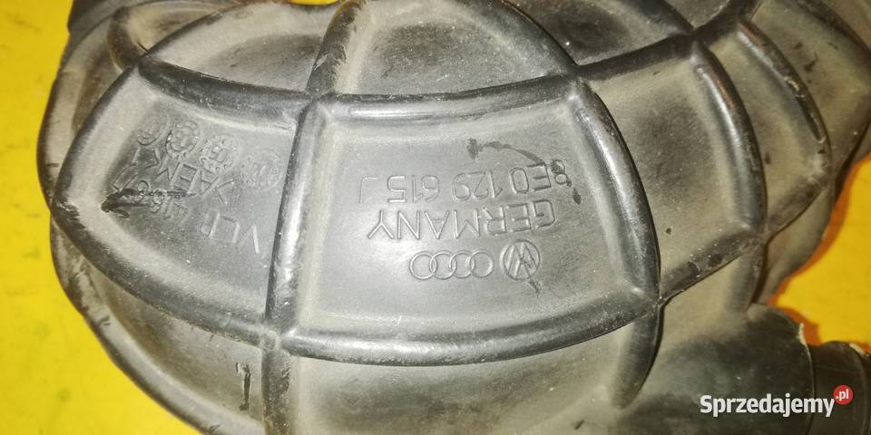 przewód powietrza turbiny 19tdi 8E0129615J Audi Piotrków Trybunalski sprzedam