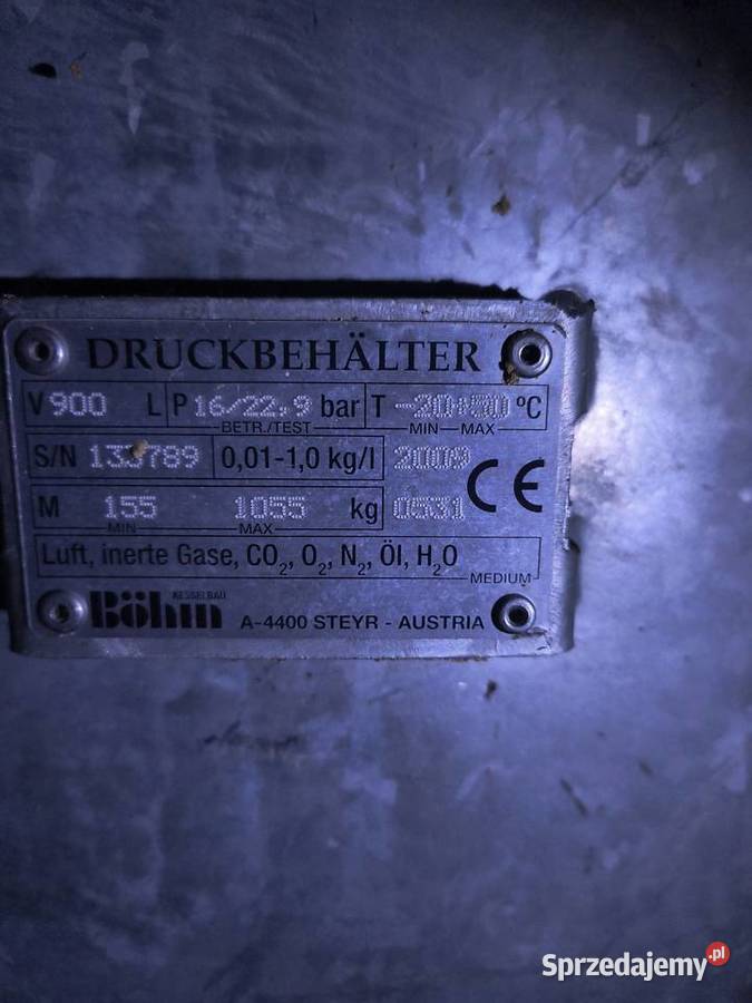 Zbiornik 900l Gorzów Wielkopolski