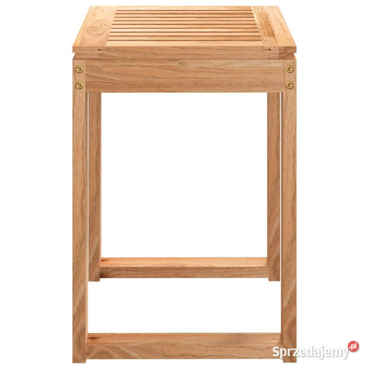 Stołek do łazienki 40x30x46 lite drewno