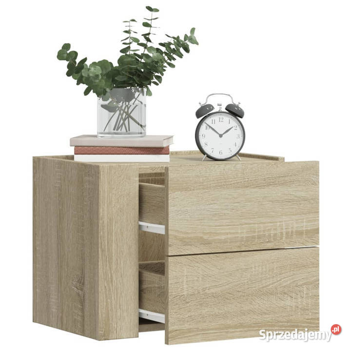 Wiszące szafki nocne 2 dąb sonoma 45x30x35 Warszawa sprzedam