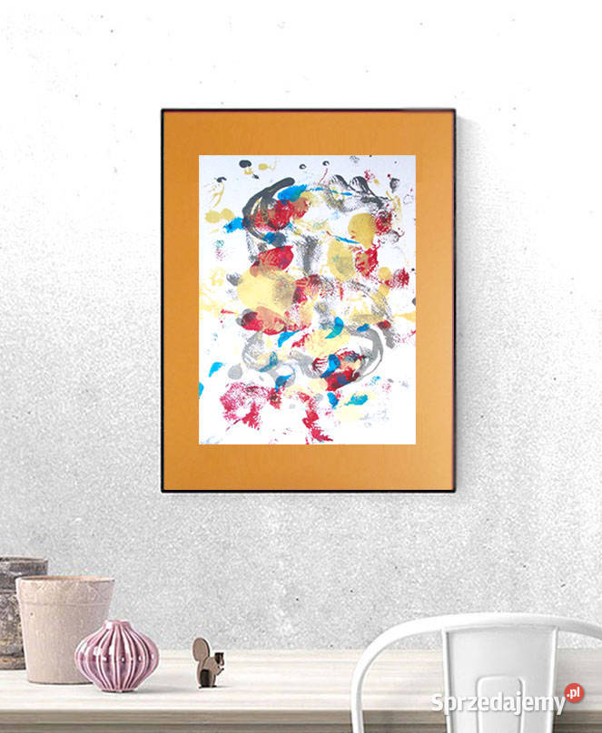 abstrakcyjny rysunek dekoracja loft minimalizm