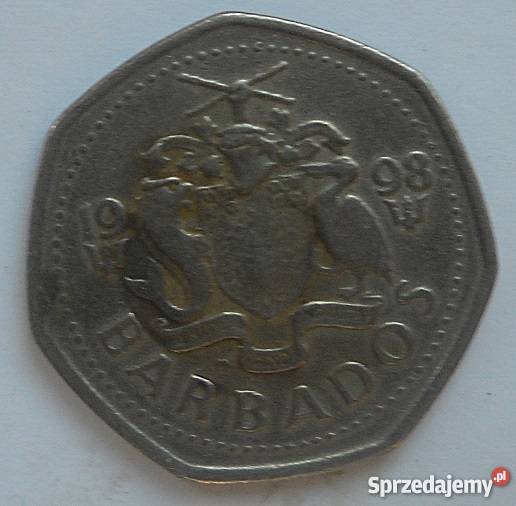 BARBADOSONE DOLAR1998 rLATAJĄCE RYBY