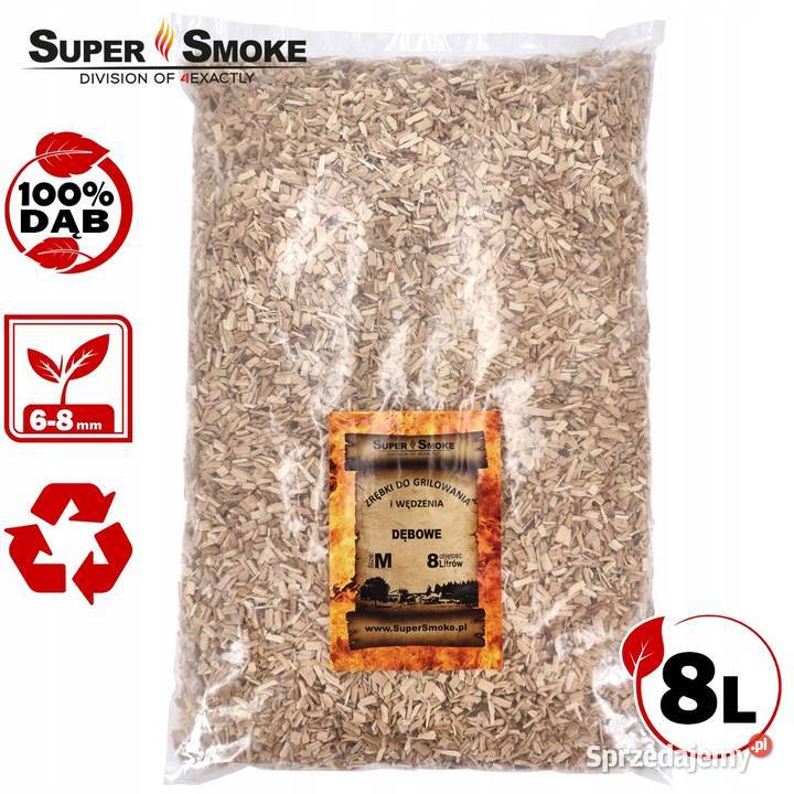 Zrębki Wędzarnicze Super Smoke DĄB KL08 68mm Białystok sprzedam