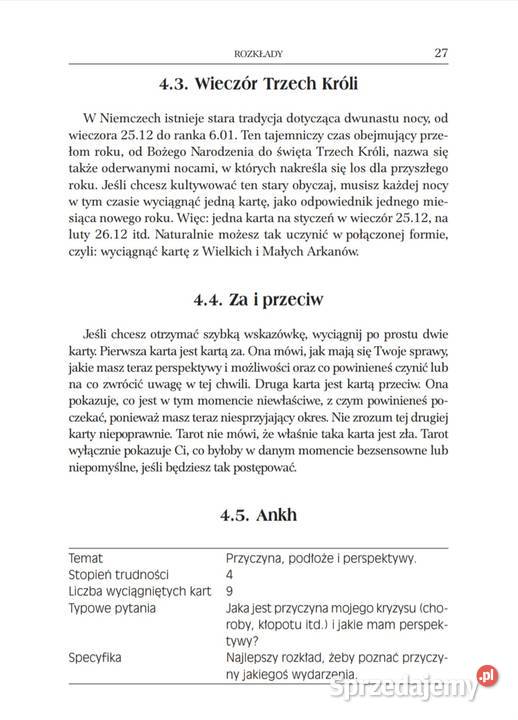 Klucze do tarota Hajo Banzhaf łódzkie Skierniewice