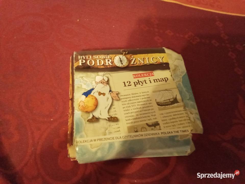 Byli sobie podróżnicy mapy 9 płyt sprzedam