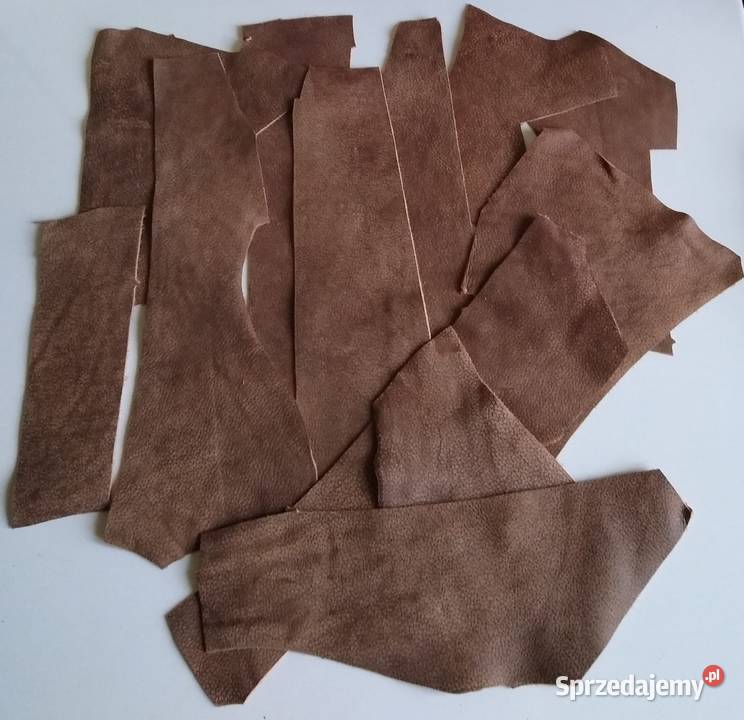 Skóra 300 g Naturalna Włoska Brązowy Postarzana pomorskie Gdańsk