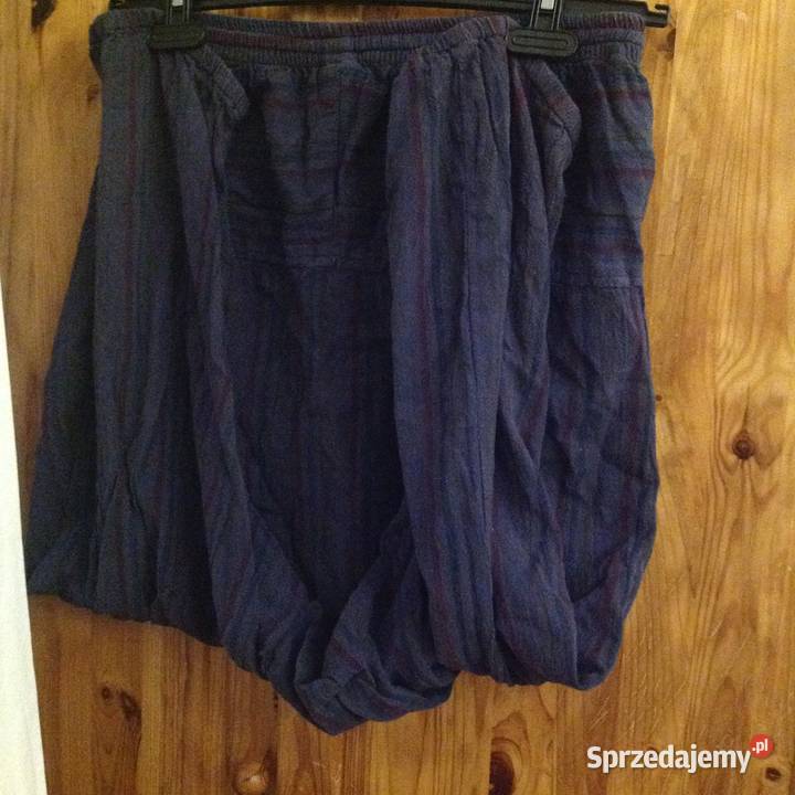 Spodnie alladynki kolor granat Kraków