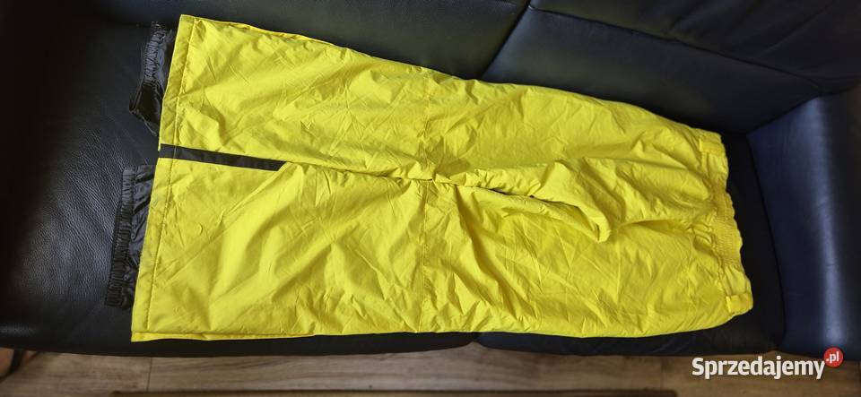 Spodnie narciarskiesnowboard CRIVIT ML żółte Białystok