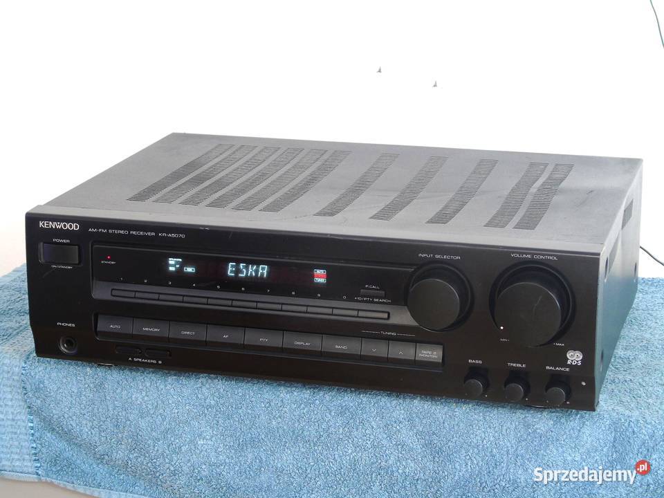 Amplituner Kenwood KRA5070 RDS mocny 2x 100 wat Jasło