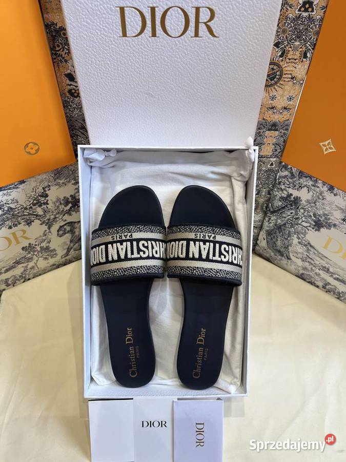 Klapki Dior Dway Slide Sandały i klapki Warszawa
