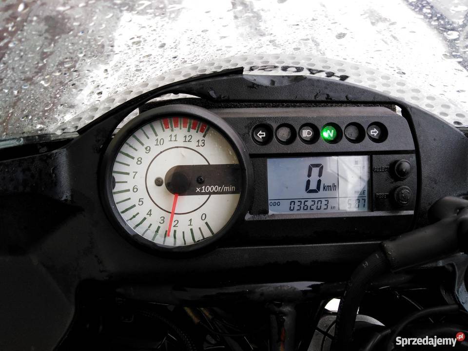 HYOSUNG GT125R Kat B 2009R Zarejestrowany w czterosuwowy Wodzisław sprzedam