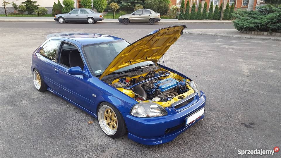 Honda Civic B16A1 172 MOCNO DOINWESTOWANA kupiony w Polsce wielkopolskie Gniezno sprzedam