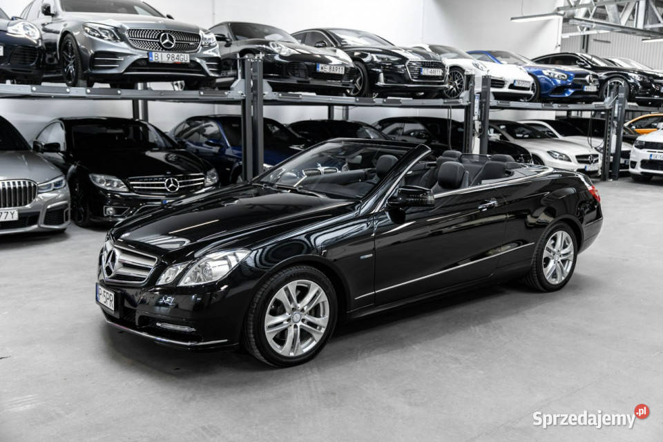 Mercedes E 350 35 V6 292 cabrio Japonia autoalarm małopolskie Węgrzce