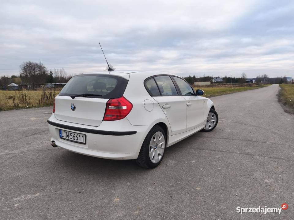 BMW Seria 1 E87 2007r18 D 185 ORYGINAŁ stan Tomaszów Lubelski