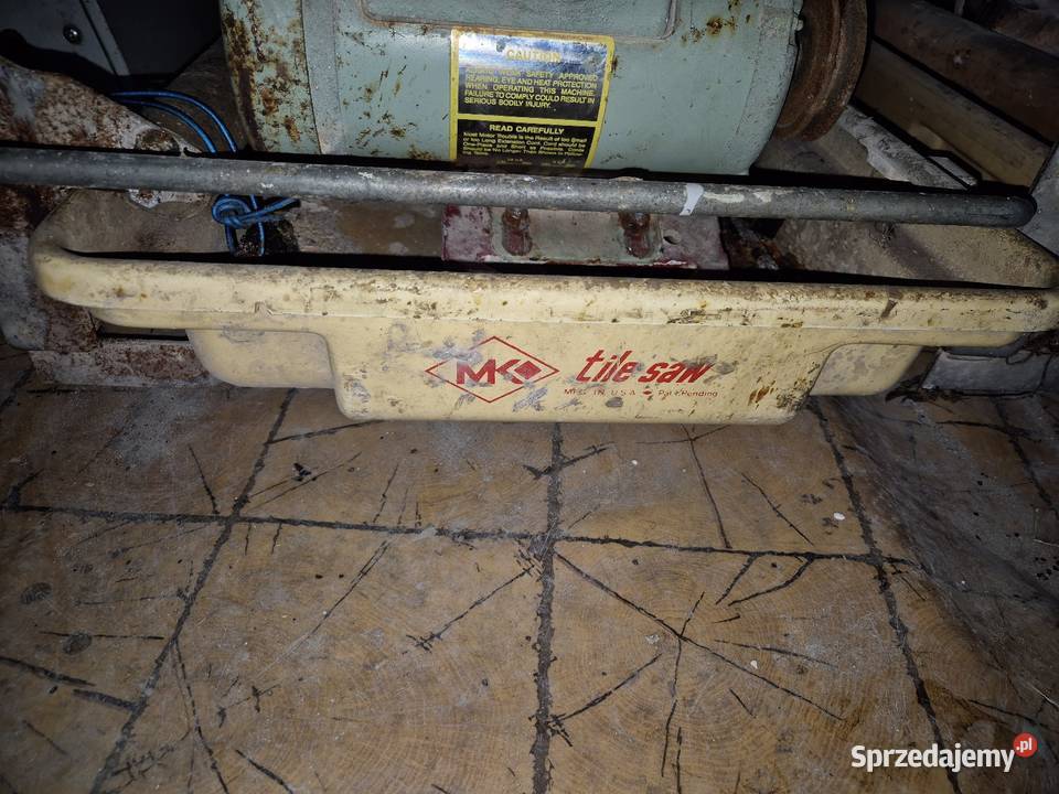 Przecinarka do bruku glazury MK Pozostałe