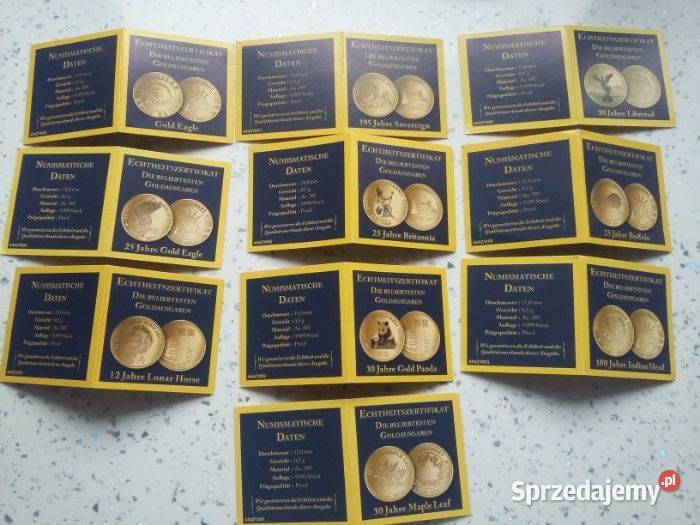 Najmniejsze zlote monety Numizmatyka opolskie