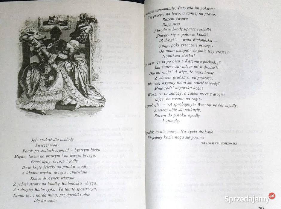 Bajki Jean de La Fontaine miękka lubelskie Chełm