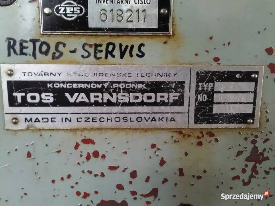 Wytaczarka TOS VARNSDORF 75 Stan Pleszew sprzedam