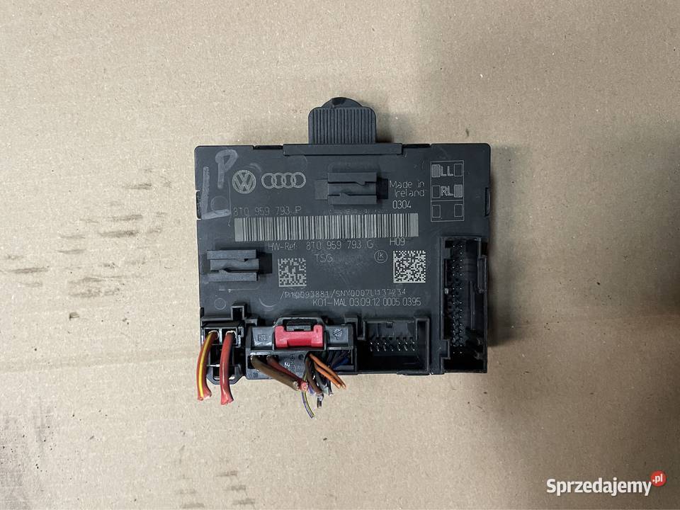 Sterownik moduł drzwi lewy przód 8T0959793P audi Szczecin sprzedam