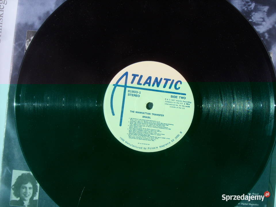Winyl LP THE MANHATAN TRANSFERBRASIL 1998 1 płyta Wołów