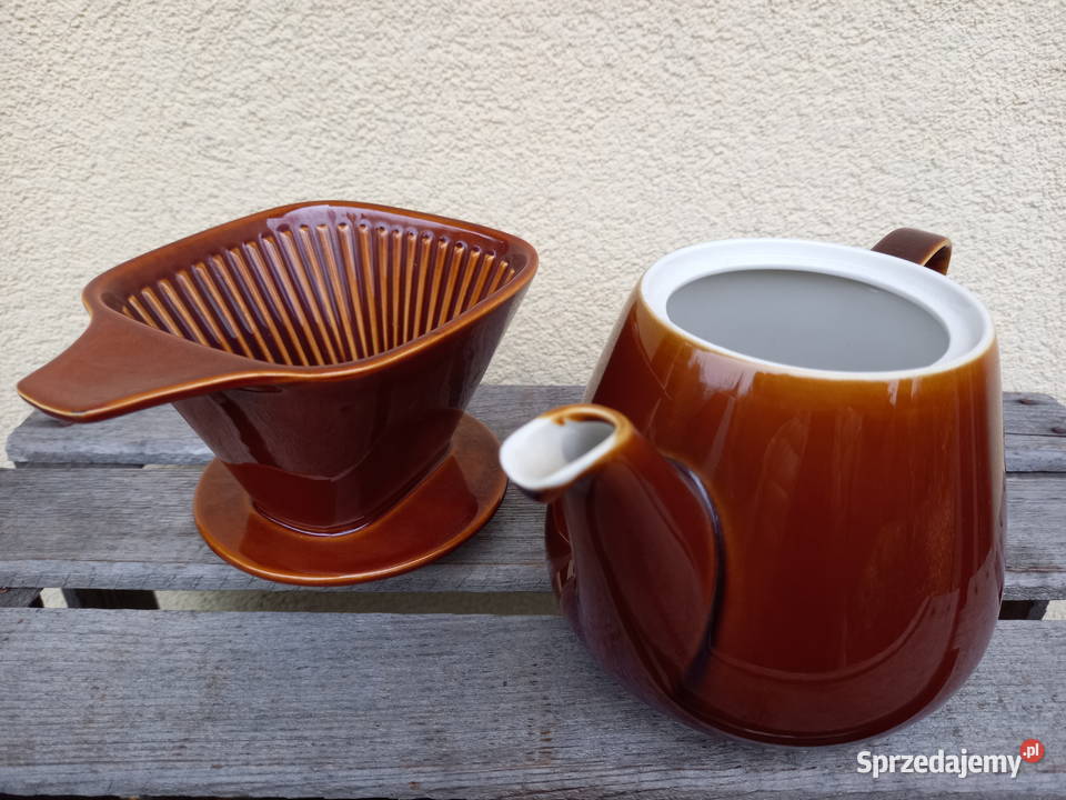 Porcelanowy dzbanek dripper do kawy Villeroy & Boch poj.1 l. Warszawa