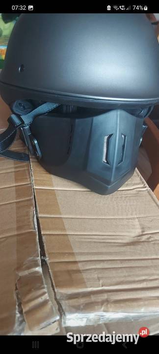 Kask motocyklowy z odpinaną szczęką pomorskie Malbork
