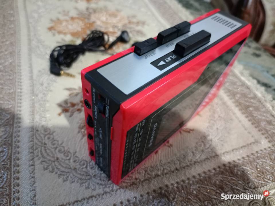 Walkman SANYO z Radiem Japan 80 Lata Vintage Drawski Młyn