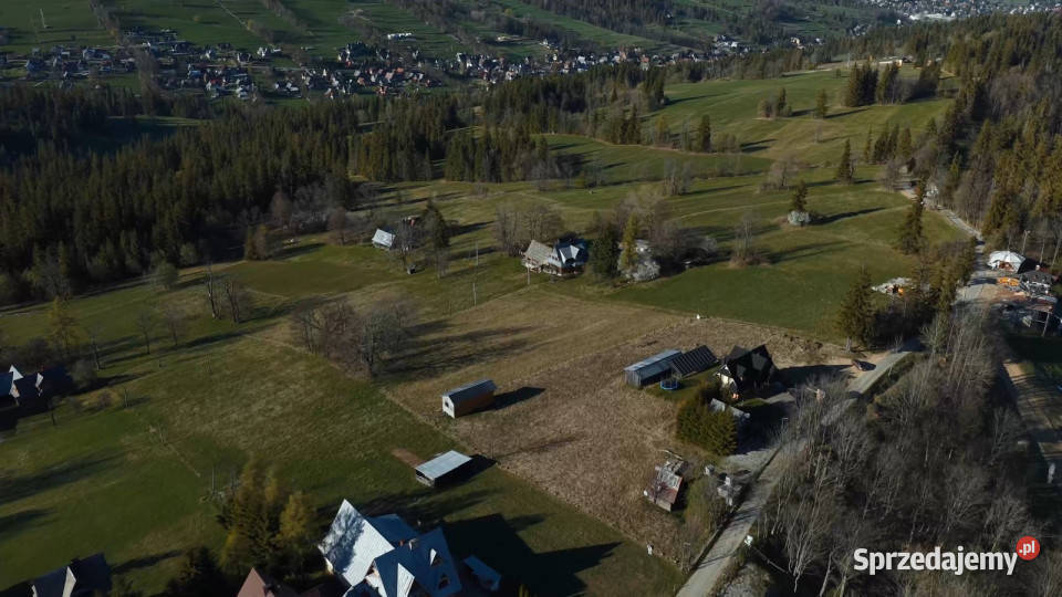 Działka budowlana I Prąd I Stacja SKI Harenda małopolskie Suche sprzedam