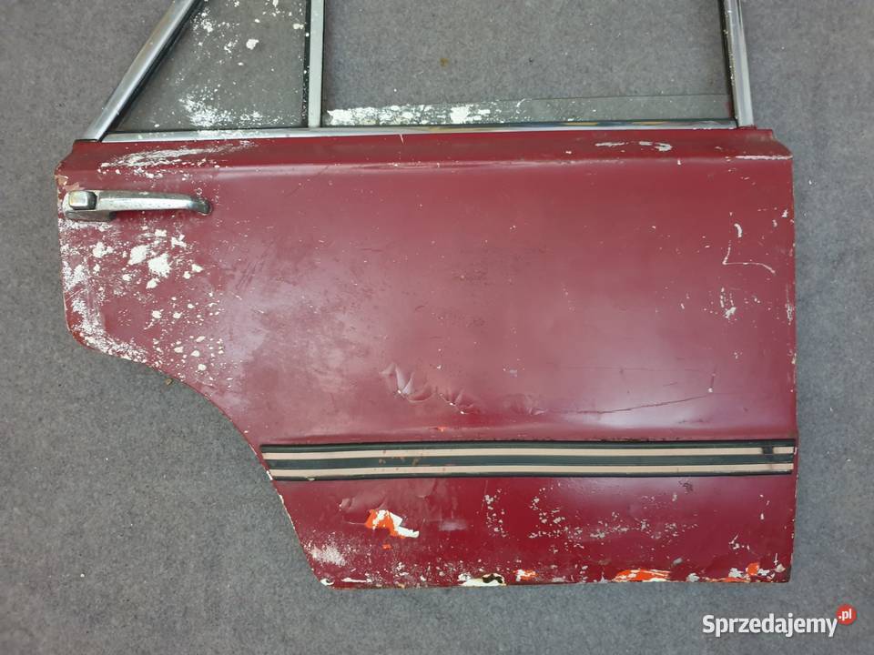 Drzwi tylne Fiat 125p prawe stary typ skalpele