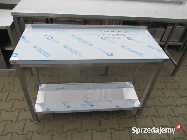Stół Gastronomiczny Z Półką Stal Nierdzewna Ostrów Wielkopolski
