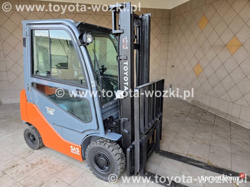 Wózek widłowy TOYOTA 8FDF15 KABINA TOYOTA 8FD15 Wózki widłowe Mysłowice sprzedam