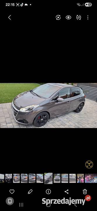 Peugot 208 15 BlueHDI 2019 prod sprzedam