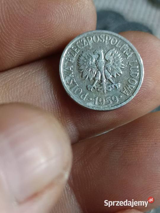 Sprzedam monete 5 groszy 1959 vbv Numizmatyka Chełm