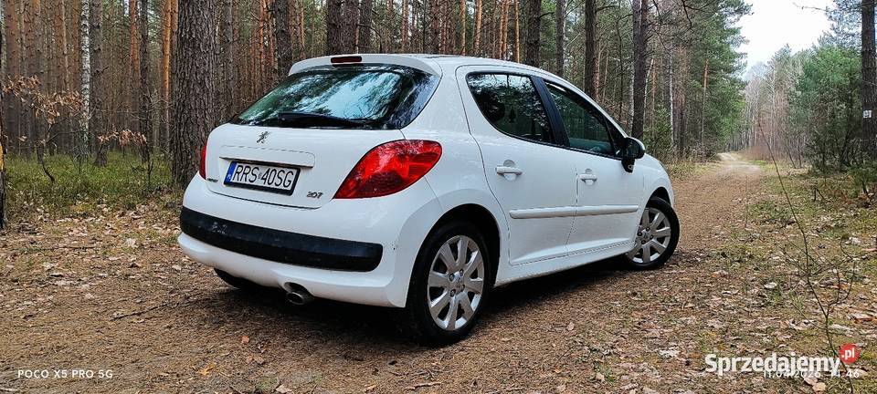 Peugeot 207 16 hdi poduszka powietrzna
