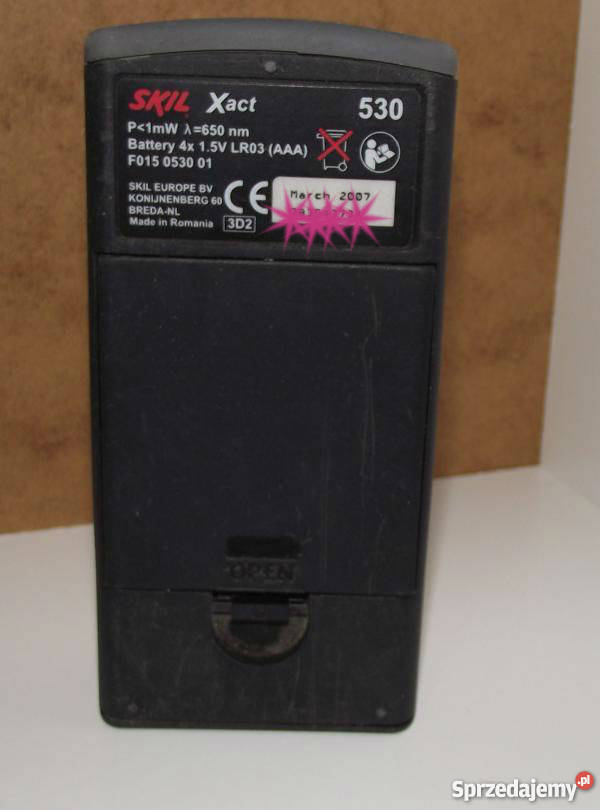 DALMIERZ LASEROWY SKIL XACT 530 Pozostałe Narzędzia Skawina